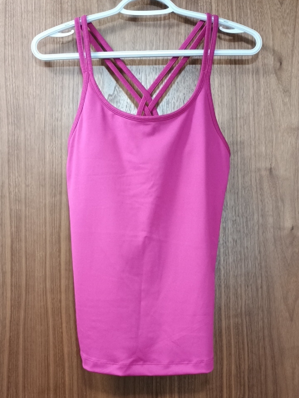 3/$15 Joe Fresh Fuscia Pink Active Top M